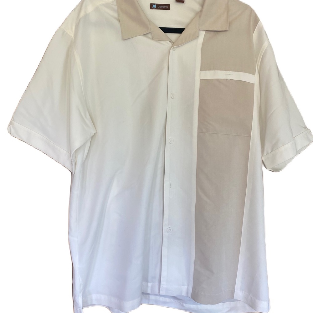 Centro men”s button up shirt  size Large